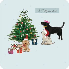 Xmas Luxury Cards 10 Pups & Presents